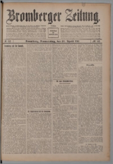 Bromberger Zeitung, 1911, nr 98