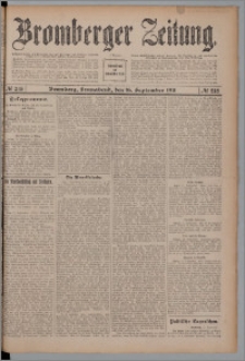 Bromberger Zeitung, 1911, nr 218