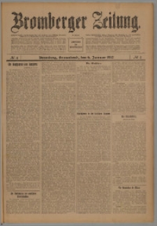Bromberger Zeitung, 1912, nr 4