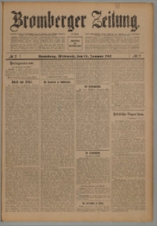 Bromberger Zeitung, 1912, nr 7
