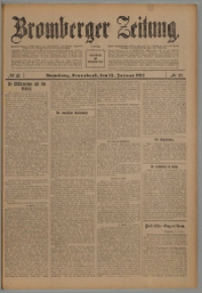 Bromberger Zeitung, 1912, nr 10