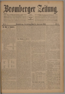 Bromberger Zeitung, 1912, nr 11
