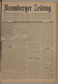 Bromberger Zeitung, 1912, nr 20