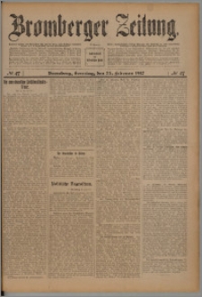Bromberger Zeitung, 1912, nr 47