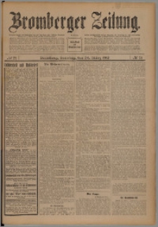 Bromberger Zeitung, 1912, nr 71