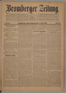 Bromberger Zeitung, 1912, nr 154
