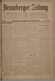 Bromberger Zeitung, 1912, nr 196