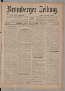 Bromberger Zeitung, 1913, nr 43