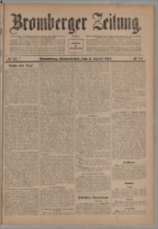 Bromberger Zeitung, 1913, nr 79