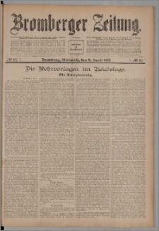 Bromberger Zeitung, 1913, nr 82