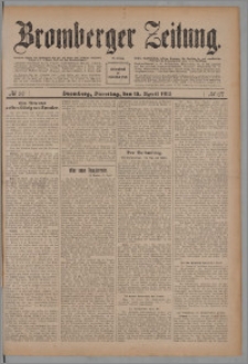 Bromberger Zeitung, 1913, nr 87