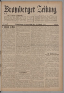 Bromberger Zeitung, 1913, nr 89