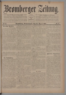 Bromberger Zeitung, 1913, nr 91