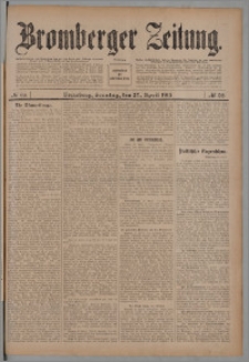 Bromberger Zeitung, 1913, nr 98