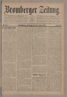 Bromberger Zeitung, 1913, nr 124