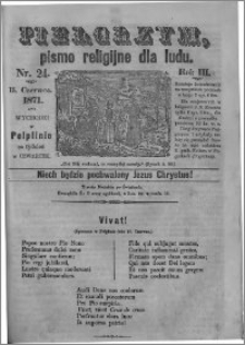 Pielgrzym, pismo religijne dla ludu 1871 nr 24