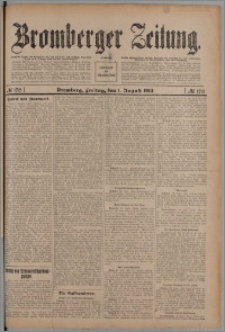 Bromberger Zeitung, 1913, nr 178