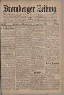 Bromberger Zeitung, 1913, nr 218