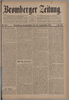 Bromberger Zeitung, 1913, nr 221