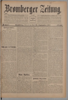 Bromberger Zeitung, 1913, nr 228