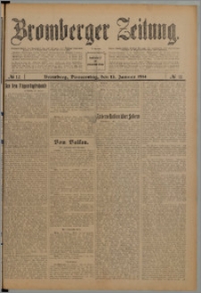 Bromberger Zeitung, 1914, nr 12