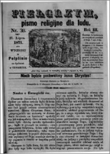 Pielgrzym, pismo religijne dla ludu 1871 nr 30