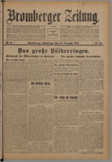 Bromberger Zeitung, 1914, nr 191