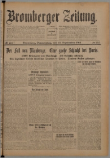 Bromberger Zeitung, 1914, nr 212