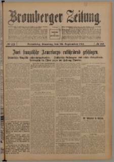 Bromberger Zeitung, 1914, nr 221