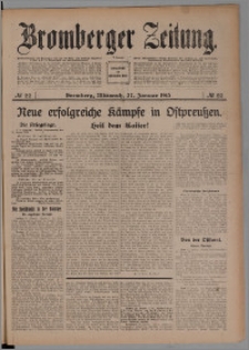 Bromberger Zeitung, 1915, nr 22