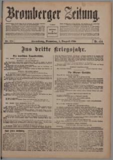Bromberger Zeitung, 1916, nr 178