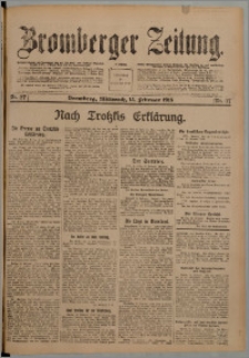 Bromberger Zeitung, 1918, nr 37