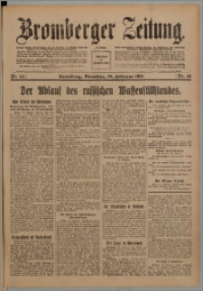 Bromberger Zeitung, 1918, nr 42