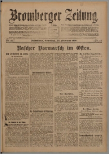 Bromberger Zeitung, 1918, nr 47