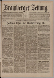 Bromberger Zeitung, 1920, nr 21