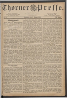 Thorner Presse 1885, Jg. III, Nro. 2