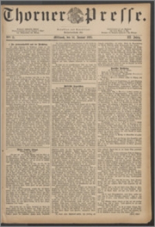 Thorner Presse 1885, Jg. III, Nro. 11