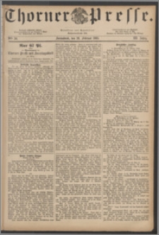 Thorner Presse 1885, Jg. III, Nro. 50