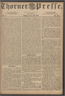 Thorner Presse 1885, Jg. III, Nro. 70