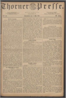 Thorner Presse 1885, Jg. III, Nro. 107
