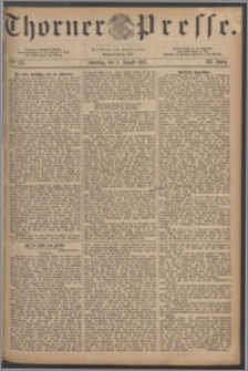 Thorner Presse 1885, Jg. III, Nro. 178