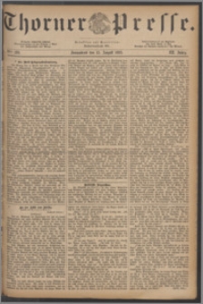 Thorner Presse 1885, Jg. III, Nro. 189