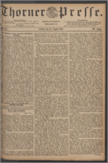 Thorner Presse 1885, Jg. III, Nro. 194