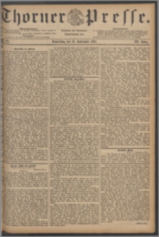 Thorner Presse 1885, Jg. III, Nro. 211
