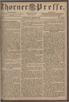 Thorner Presse 1885, Jg. III, Nro. 218