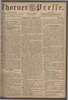 Thorner Presse 1885, Jg. III, Nro. 226