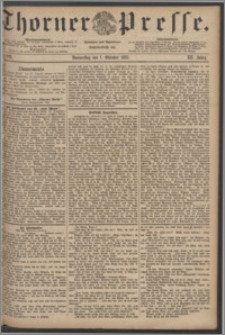 Thorner Presse 1885, Jg. III, Nro. 229