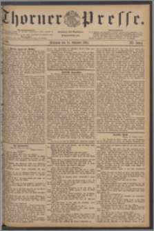 Thorner Presse 1885, Jg. III, Nro. 240