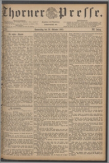 Thorner Presse 1885, Jg. III, Nro. 253 + Extrablatt