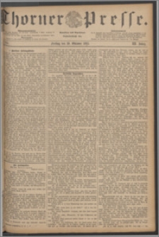Thorner Presse 1885, Jg. III, Nro. 254